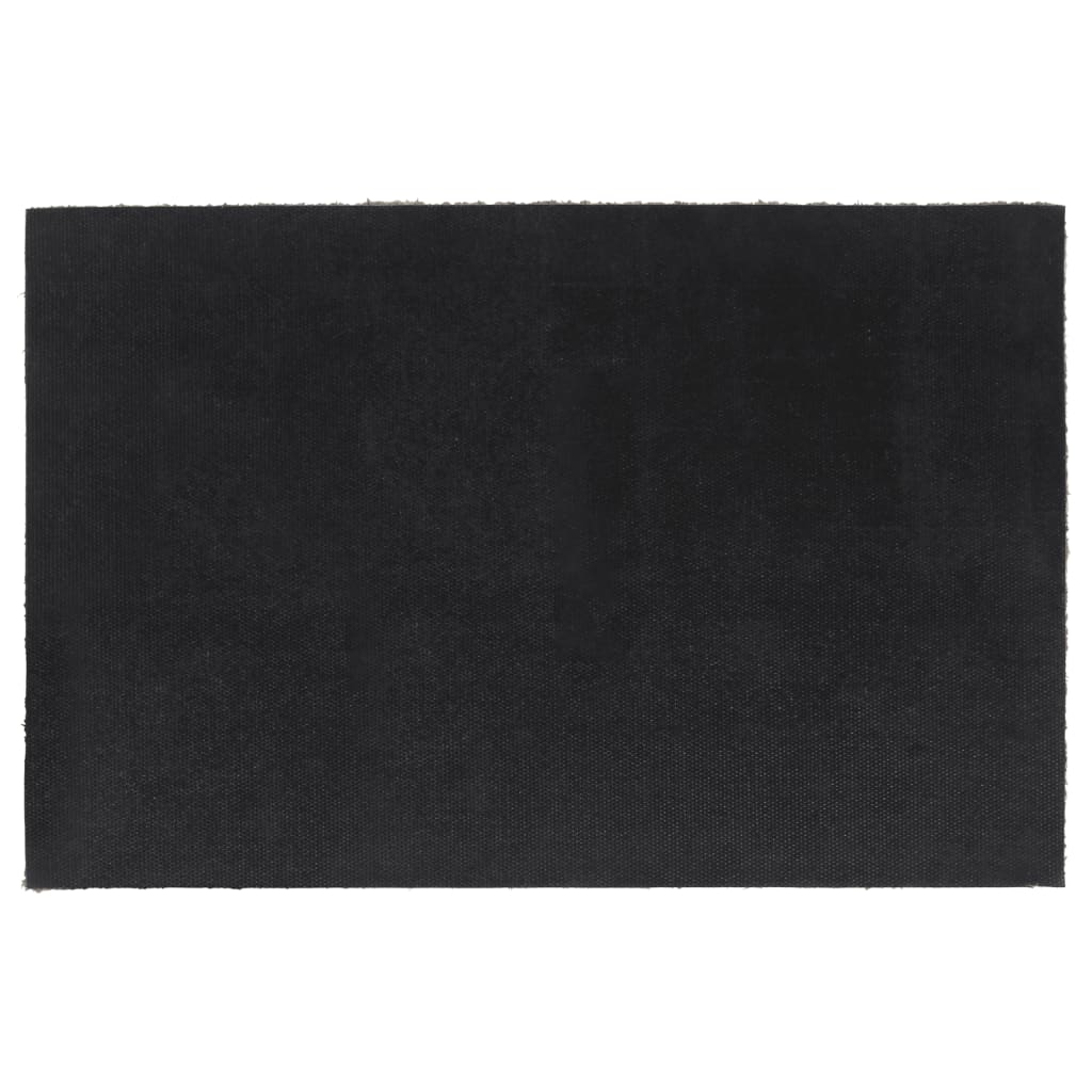 VidaXL Dørmåtte 40x60 cm tuftet kokosfiber natur