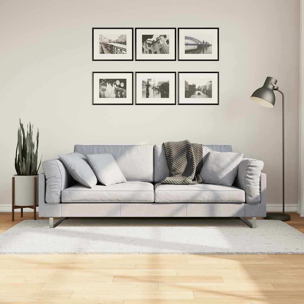 Vidaxx tæppe oviedo lav luv 100x200 cm creme
