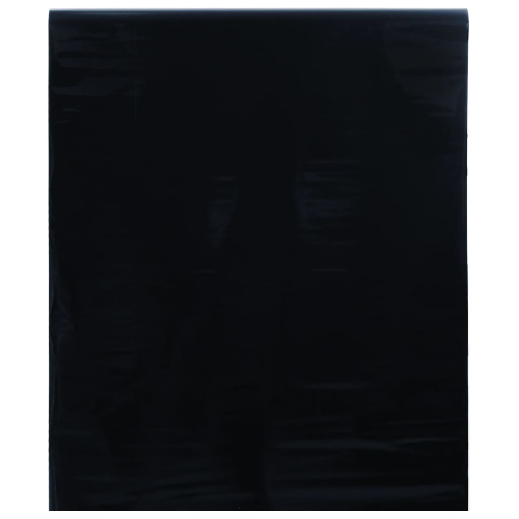 VidaXL Vinduesfilm 5 stk statisk mat PVC sort