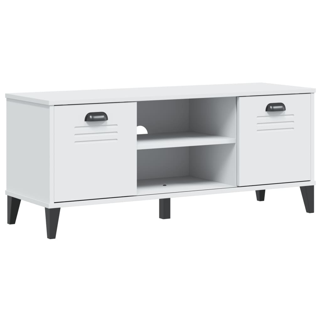 Vidaxx skobænk viken 106x35x45 cm konstrueret træ hvid