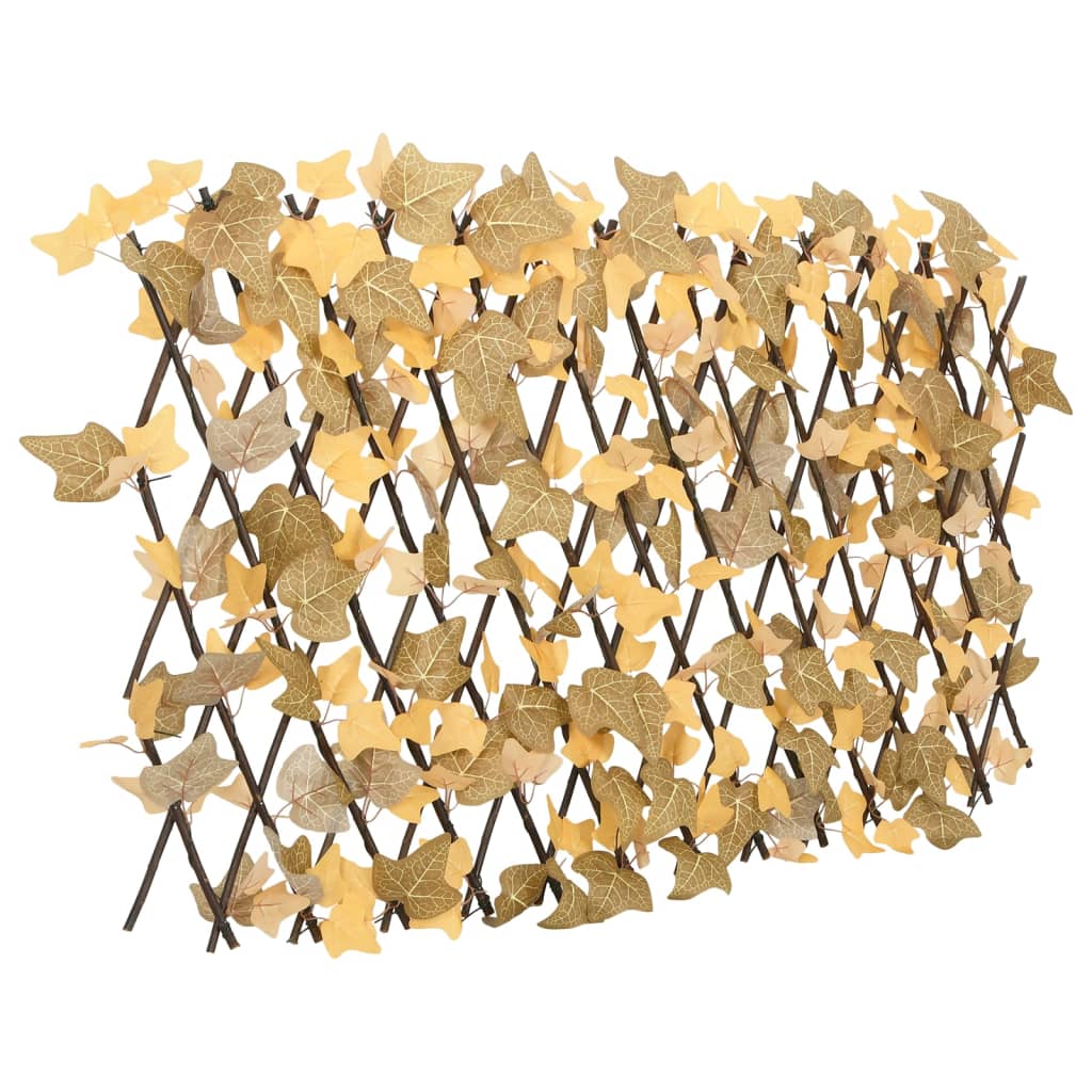 Vidaxx kunstig plante ahornblad på espalier kan forlænges 180x60 cm orange