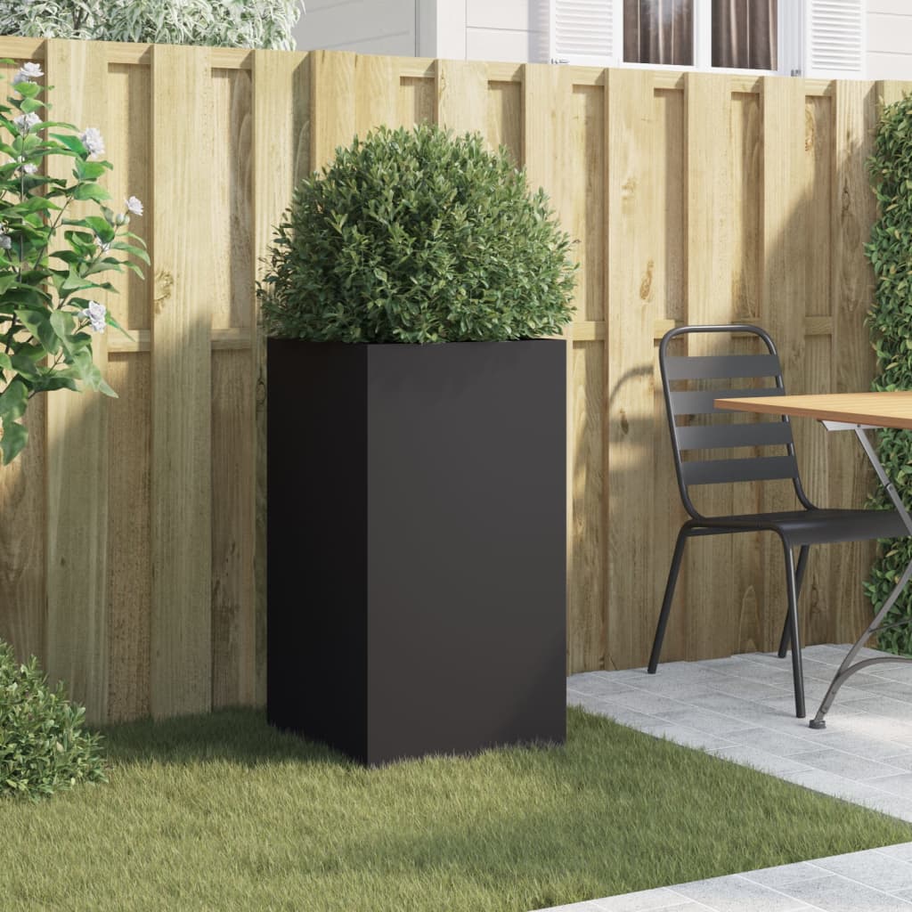 Vidaxx plantekasse 42x38x75 cm stål sort