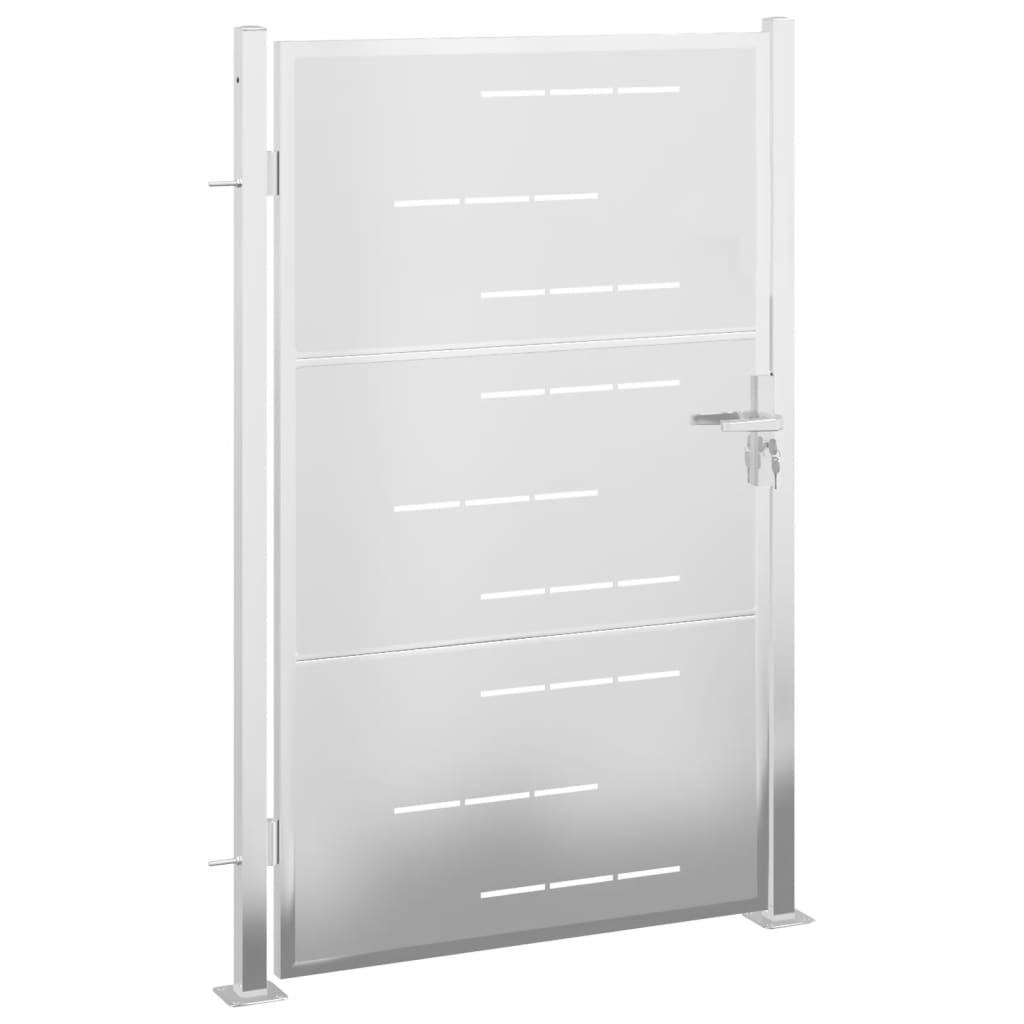 VidaXL Havelåge 100x125 cm rustfrit stål
