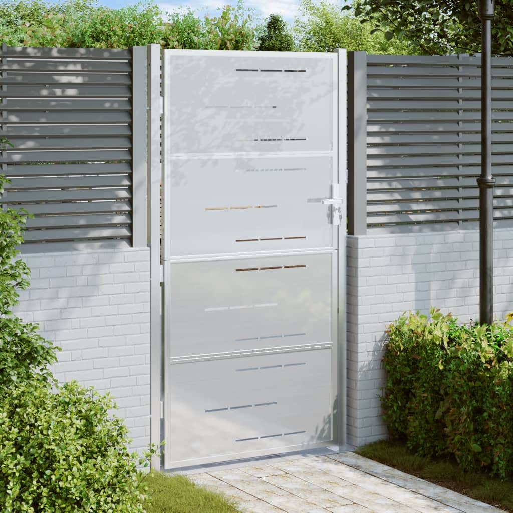 VidaXL Port 100x180 cm rustfrit stål