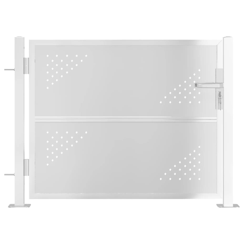 VidaXL Port 100x75 cm rustfrit stål
