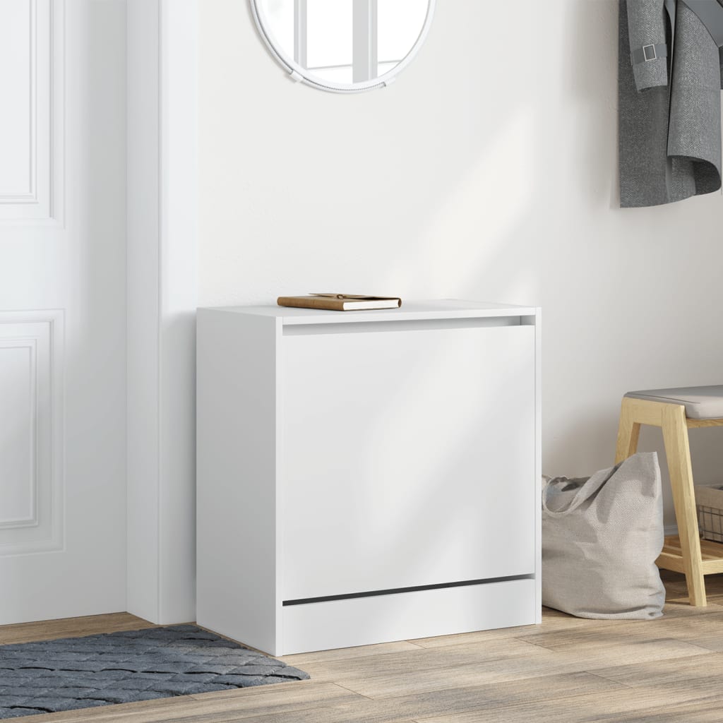 Vidaxx skoskab 60x34x63,5 cm konstrueret træ hvid