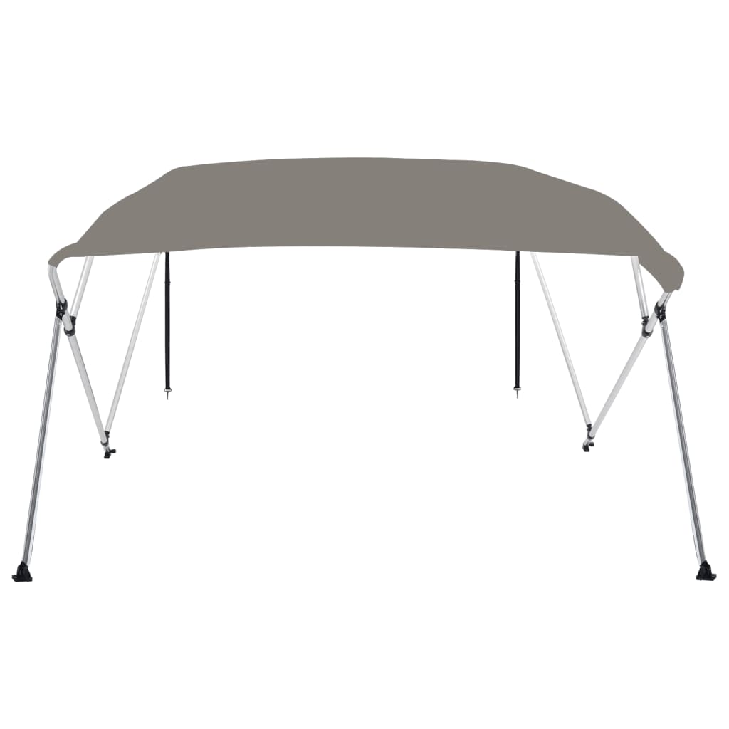 VidaXL bimini top 4 buer 243x180x137 cm grå