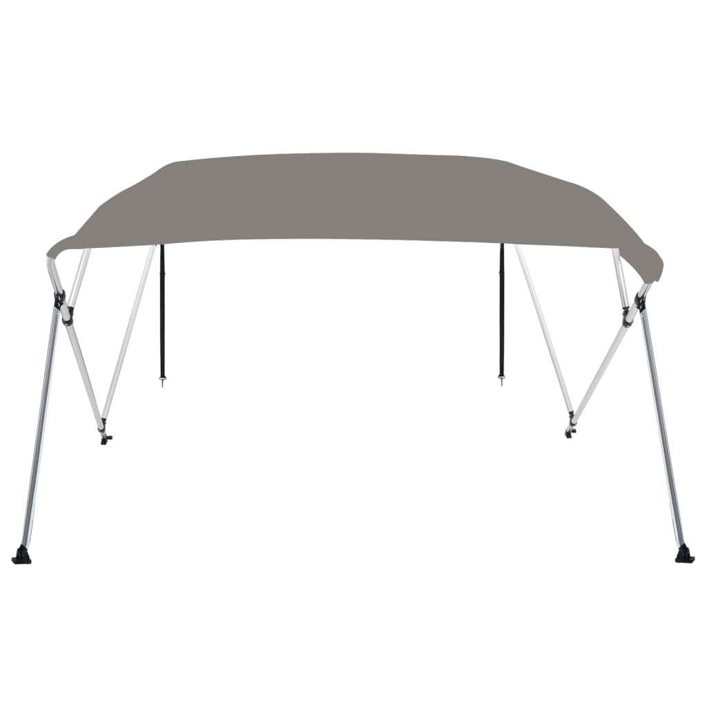 VidaXL bimini top 4 buer 243x196x137 cm grå