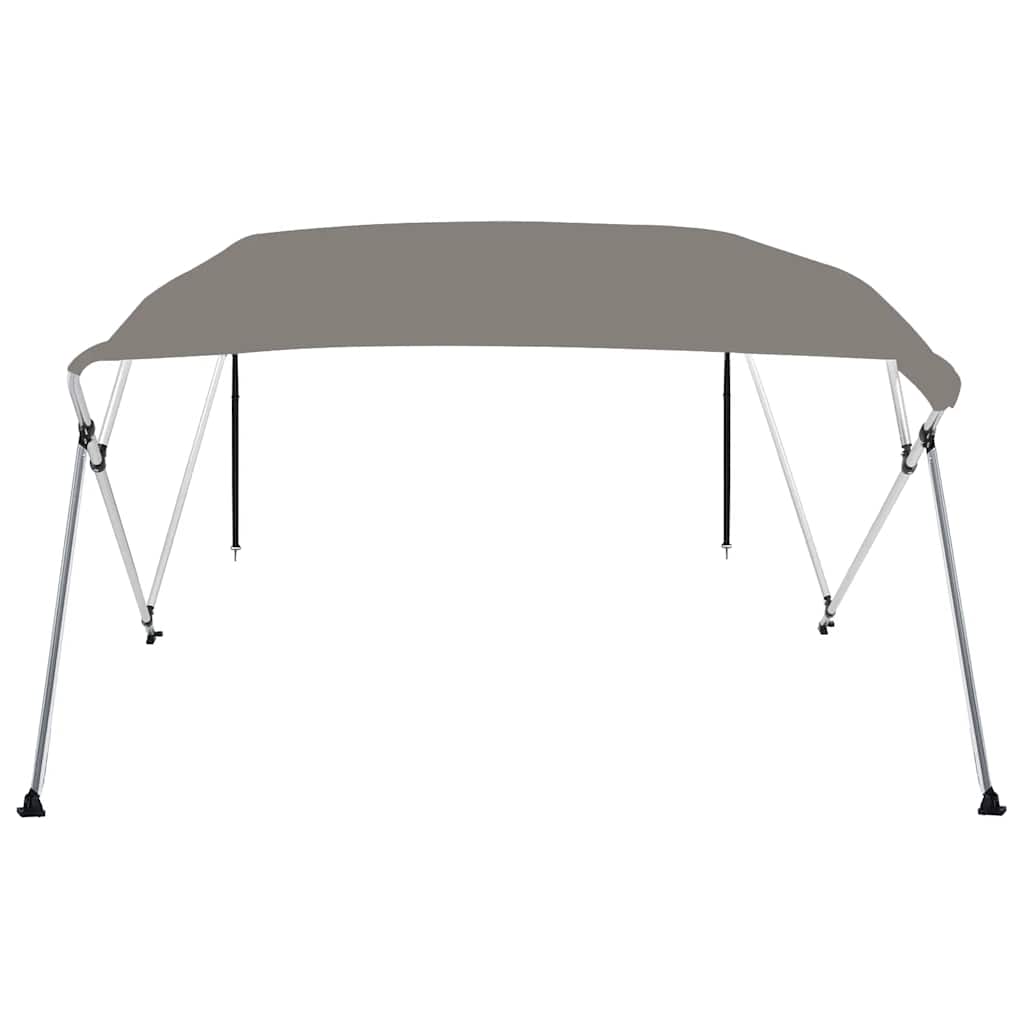 VidaXL bimini top 4 buer 243x210x137 cm grå