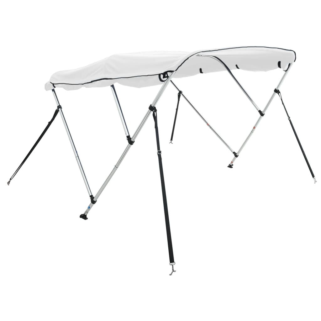 VidaXL bimini top 3 buer med sidevægge 183x(170-182)x137 cm