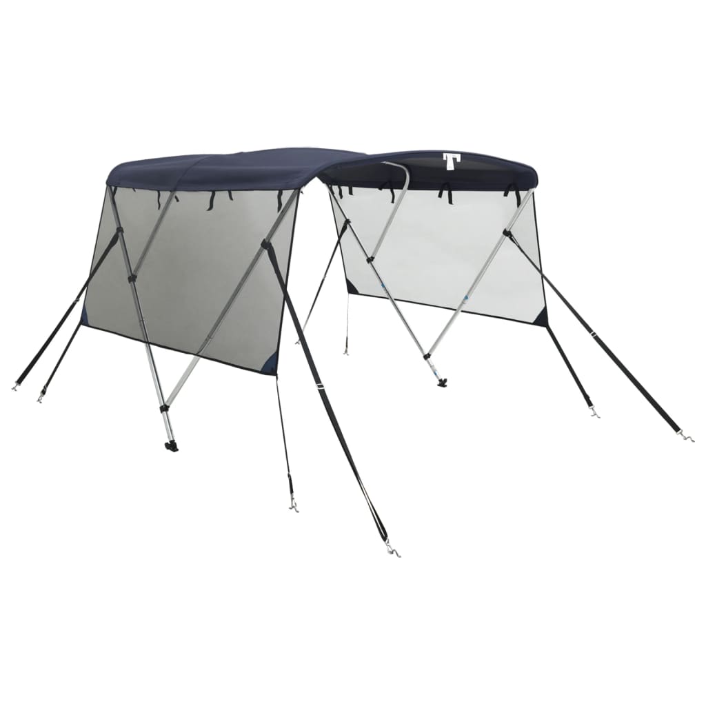 Vidaxx bimini top 3 buer med mesh sidevægge 183x(185-198)x137 cm