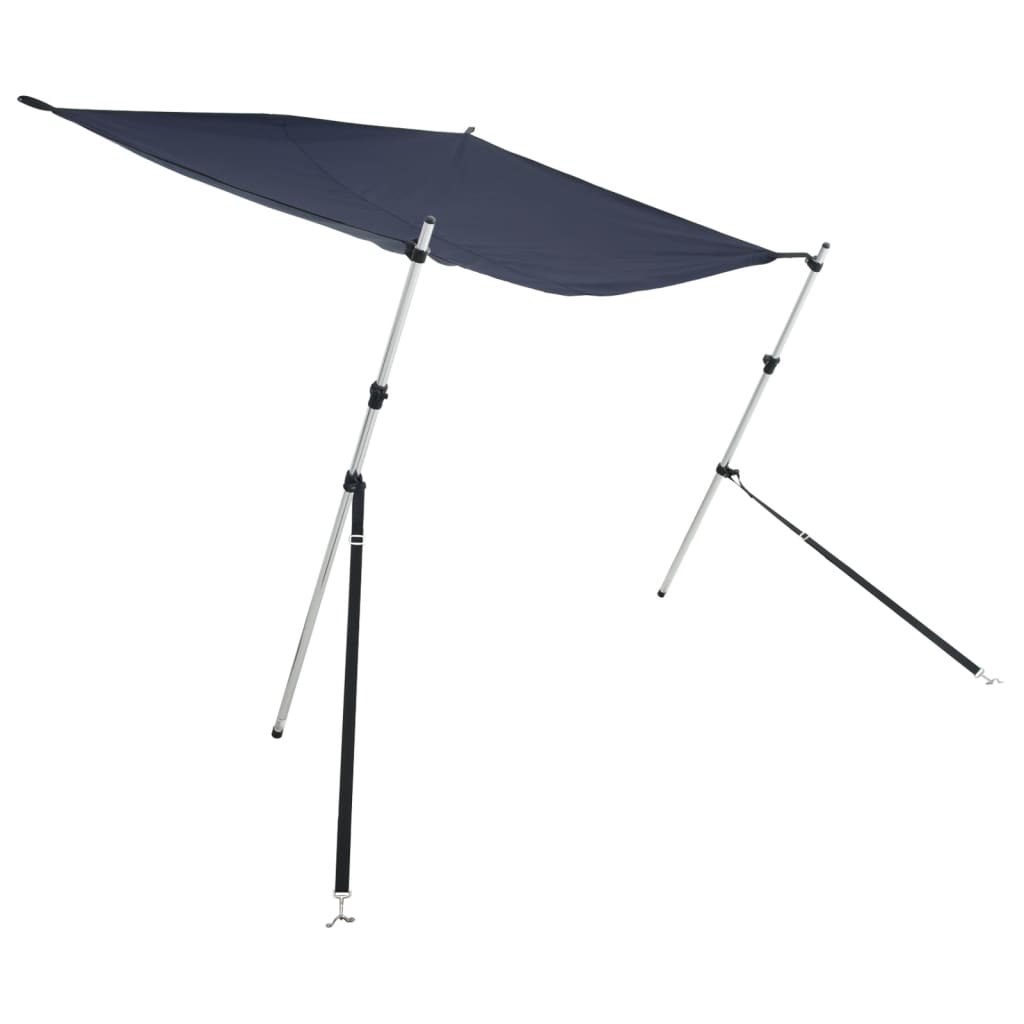 VidaXL skyggestof t-top 170x170x (115-183) cm blå