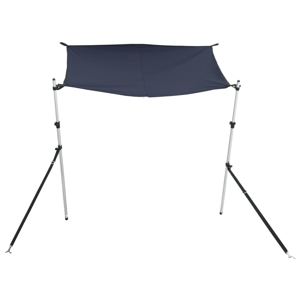 VidaXL skyggestof t-top 170x170x (115-183) cm blå