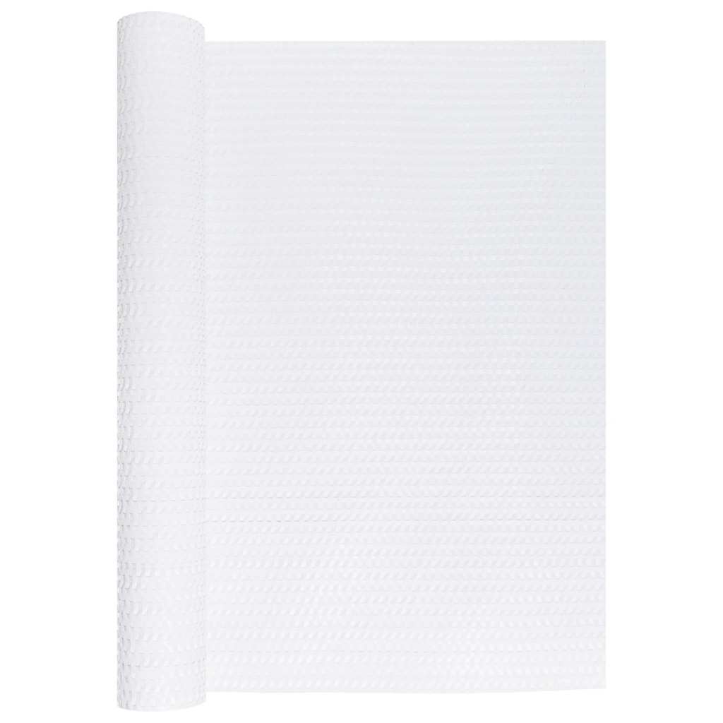 Vidaxx altanskærm 400x80 cm polyrattan hvid