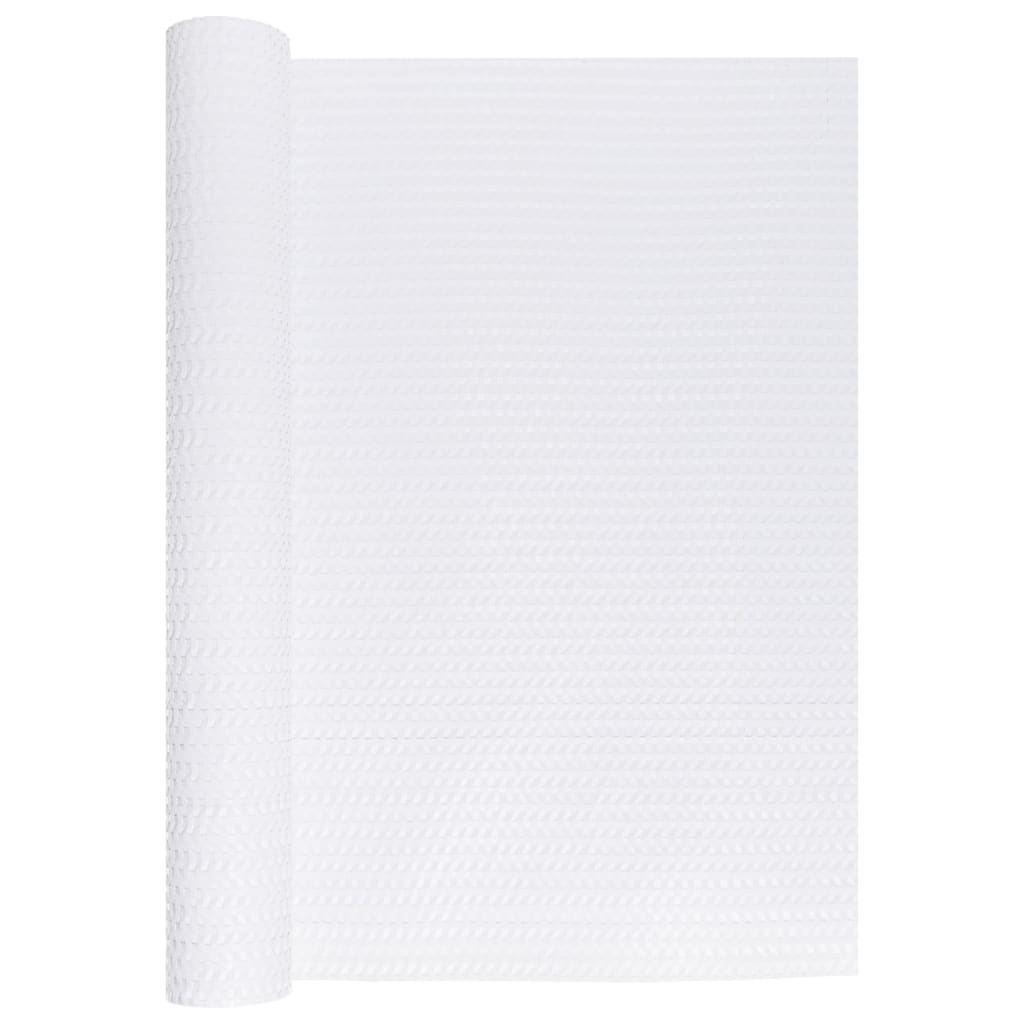 Vidaxx altanskærm 400x100 cm polyrattan hvid