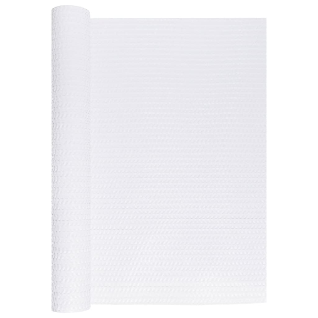 Vidaxx altanskærm 600x90 cm polyrattan hvid
