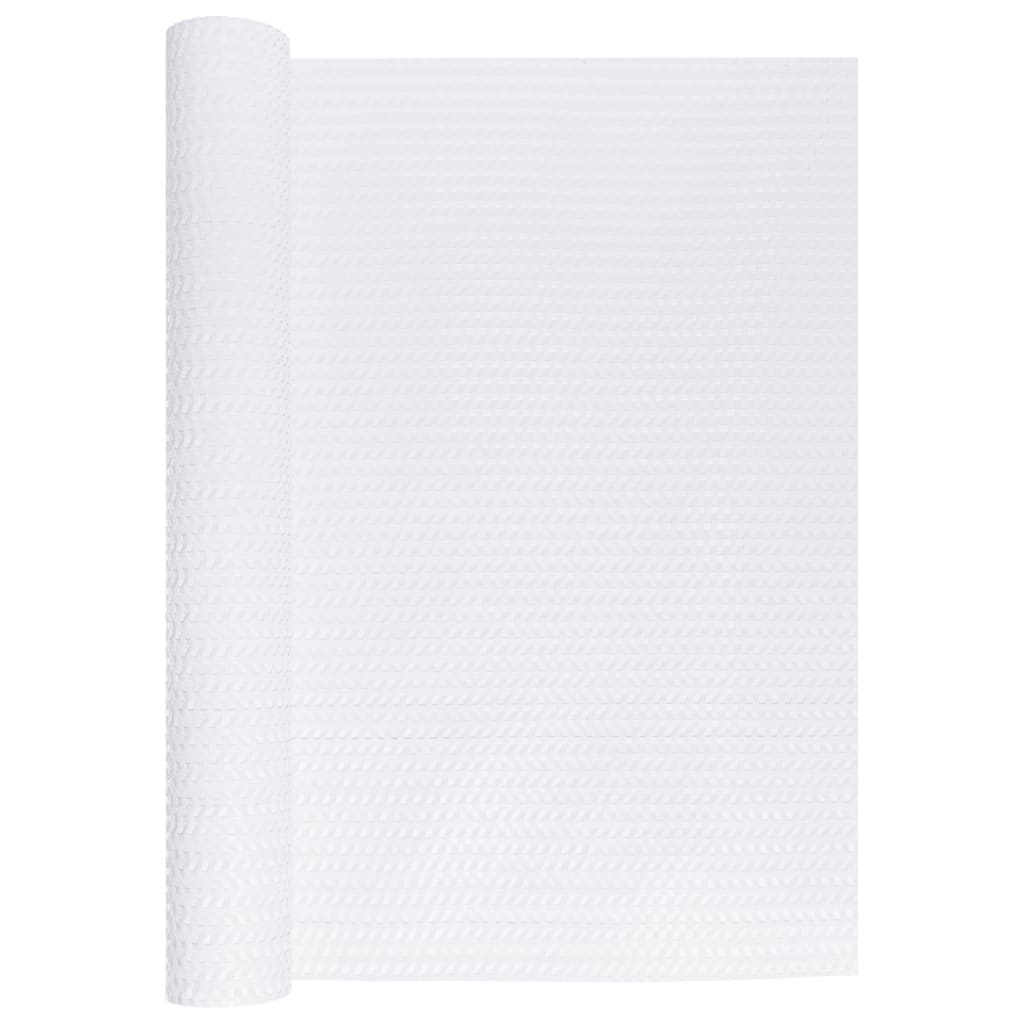 Vidaxx altanskærm 1000x80 cm polyrattan hvid