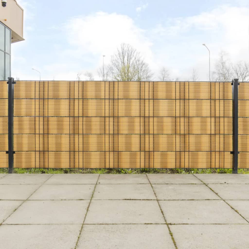 Vidaxx altanskærme 5 stk 255x19 cm polyrattan lysebrun