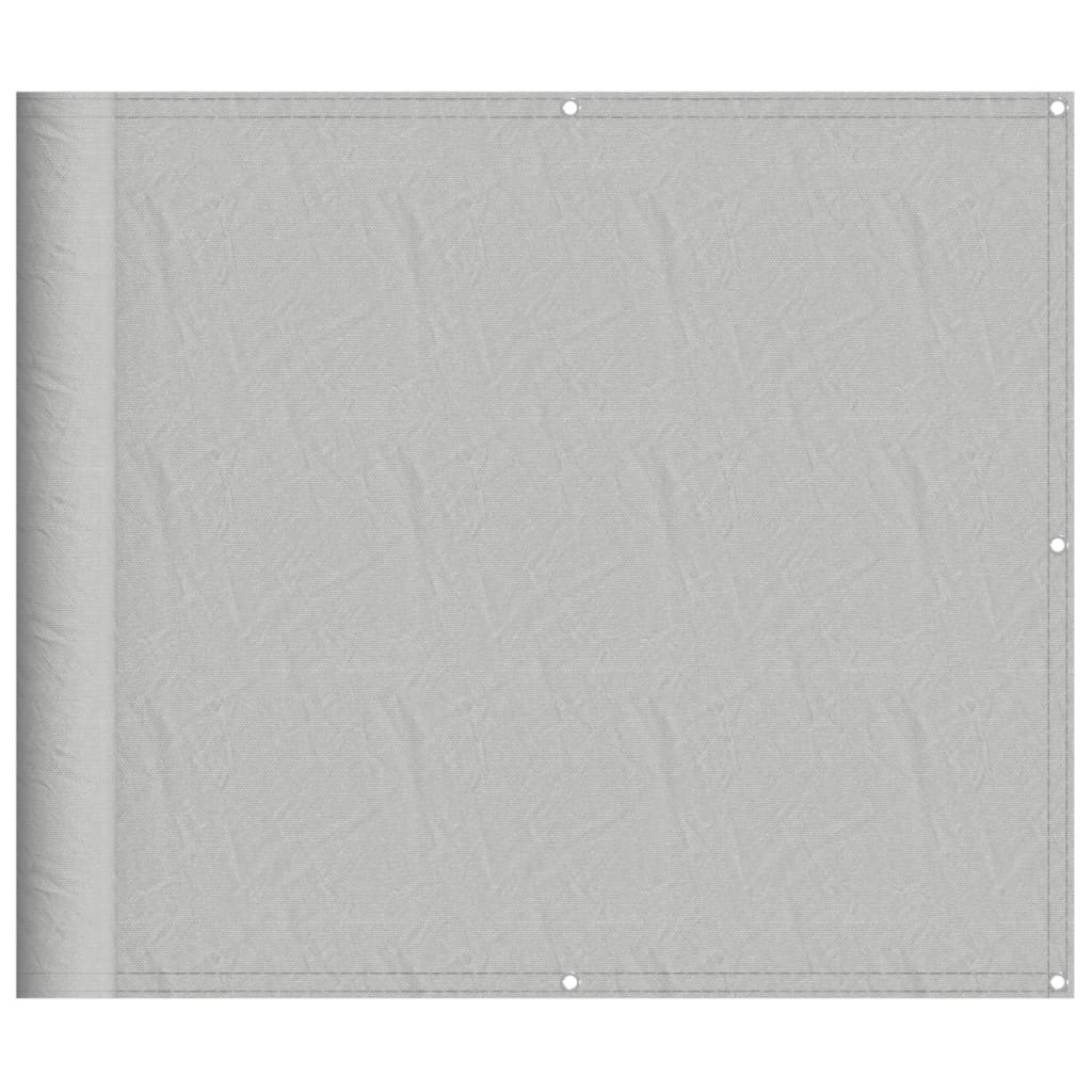 Vidaxx altanskærm 90x300 cm 100% oxford polyester lysegrå