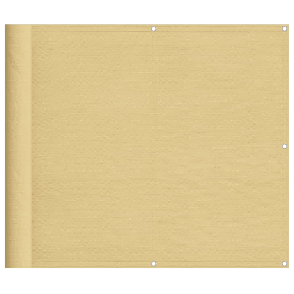 Vidaxx altanskærm 90x500 cm 100% oxford polyester sandfarvet