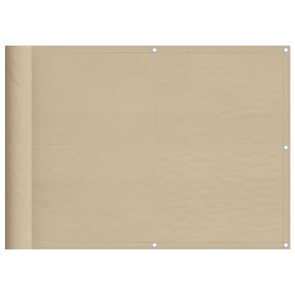 Vidaxx altanskærm 75x700 cm 100% oxford polyester beige