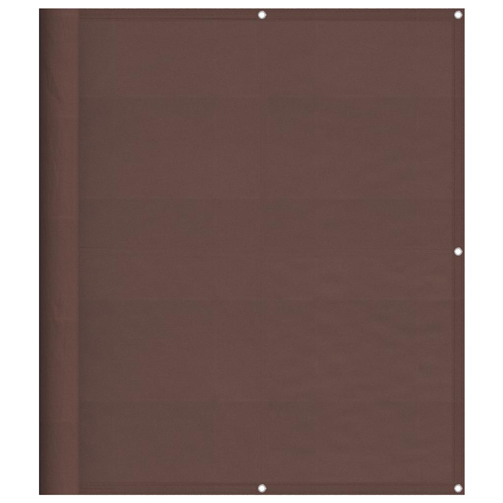 Vidaxx altanskærm 120x800 cm 100% oxford polyester brun