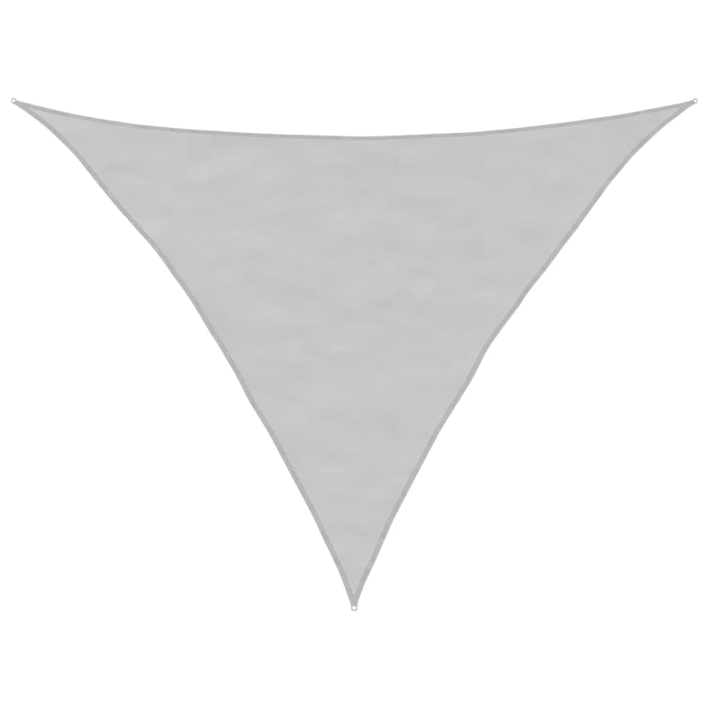 Vidaxx solsejl 2,5x2,5x3,5 m 100% polyester oxford lysegrå