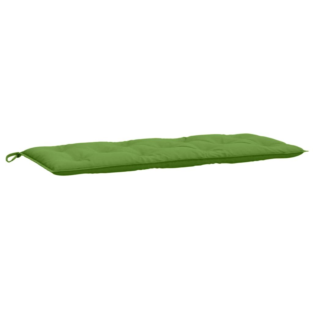 VidaXL havebænkpude 120x50x7 cm stof blandet grøn