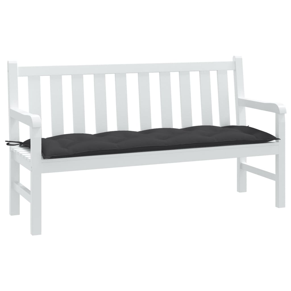 VidaXL havebænkhynde 150x50x7 cm stof, blandet antracit