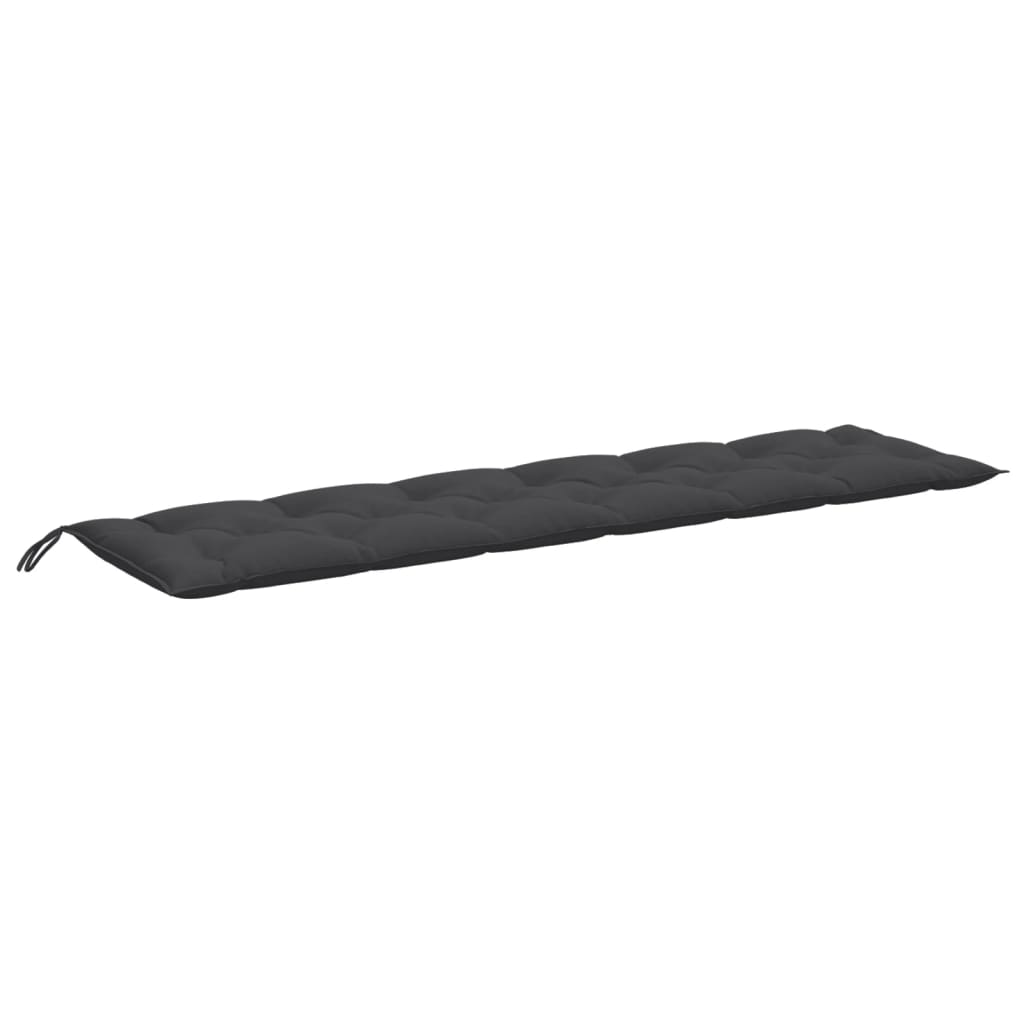VidaXL havebænkhynde 200x50x7 cm stof, blandet antracit