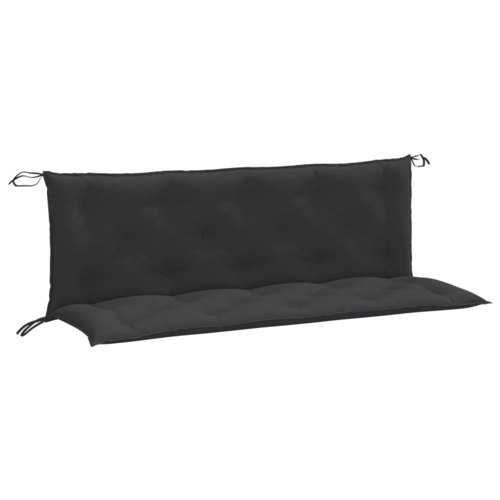 Vidaxx havebænkhynder 2 stk 150x50x7 cm stof blandet antracit