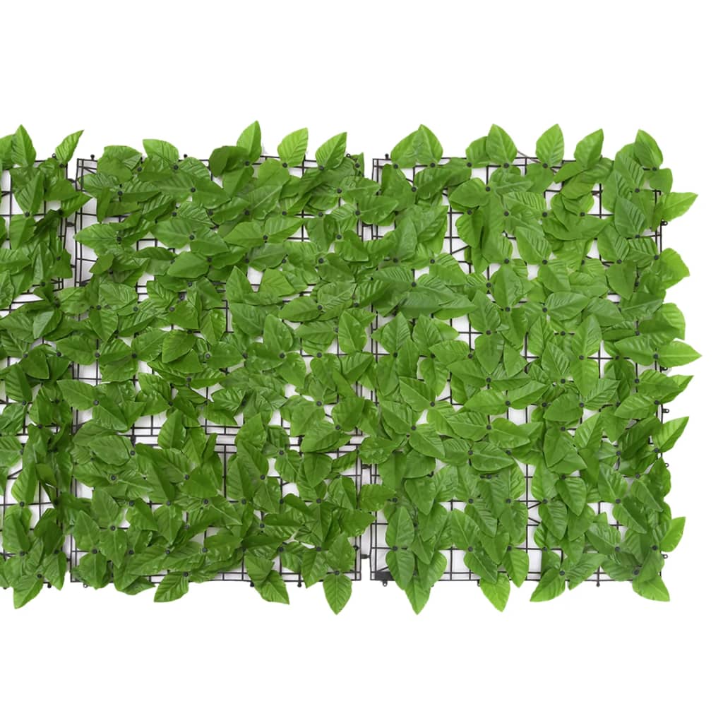 Vidaxxl altanskærm med grønne blade 200x75 cm
