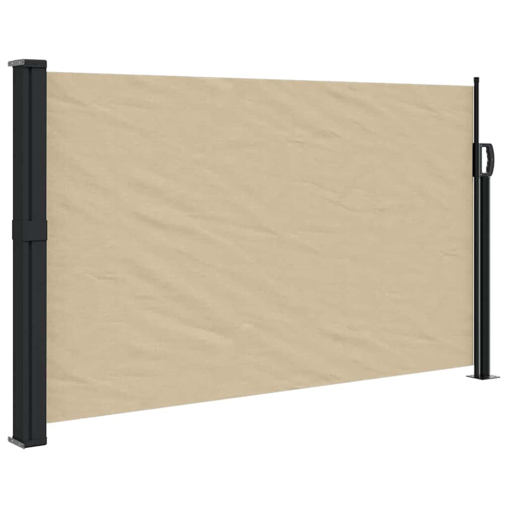 Vidaxx udtrækbar vindskærm 117x300 cm beige