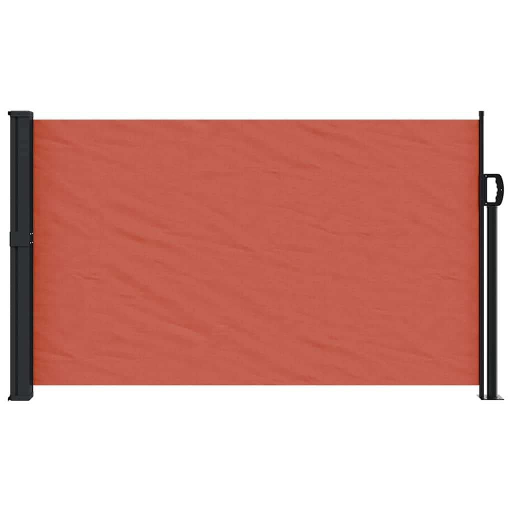 Vidaxx udtrækbar vindskærm 117x300 cm terracotta