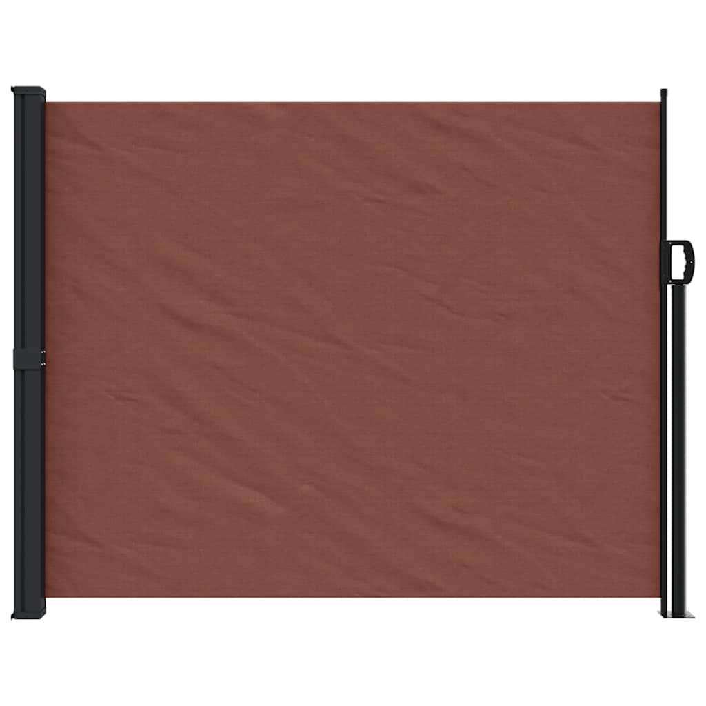 Vidaxx extendable wind screen 160x300 cm brown