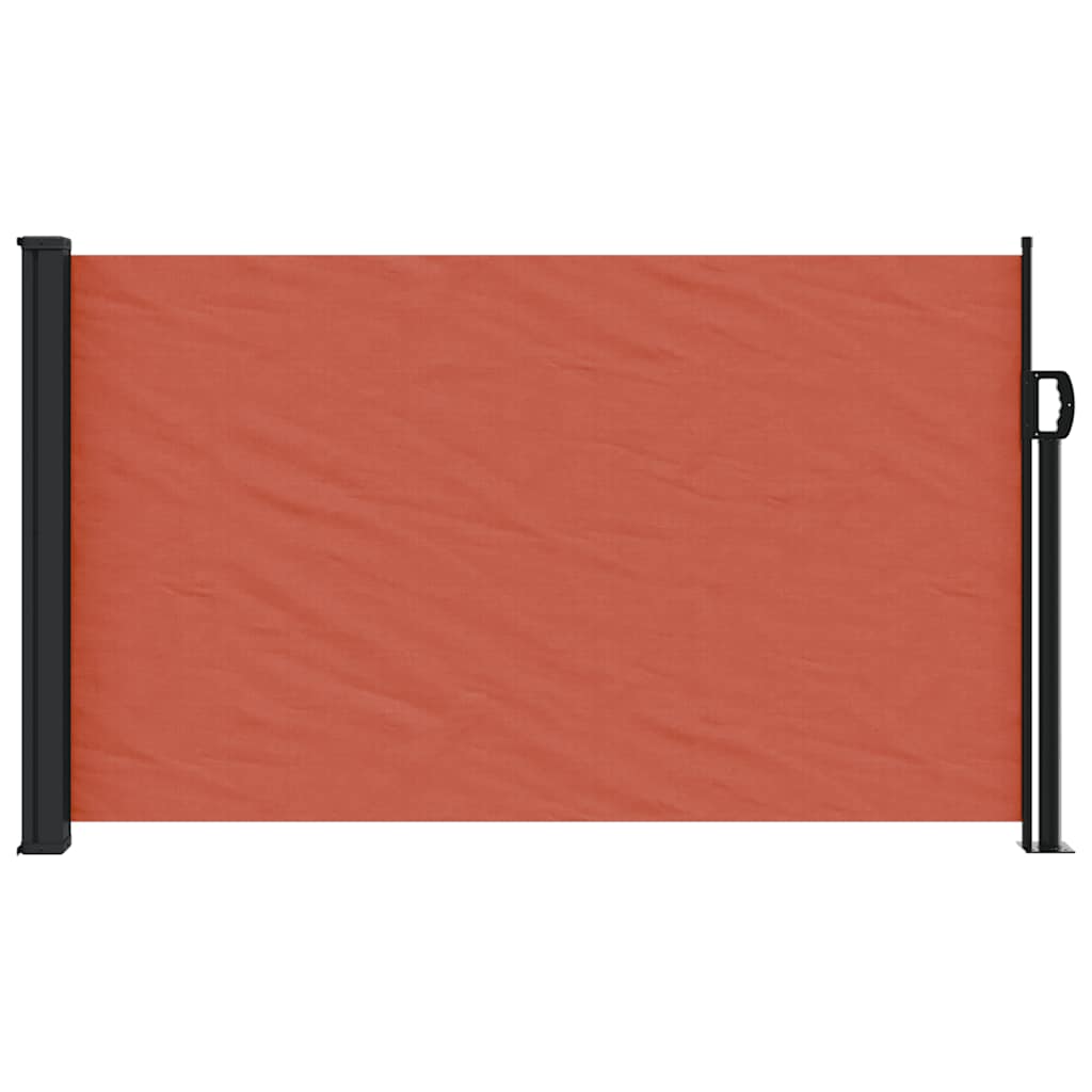 Vidaxx udtrækbar vindskærm 120x600 cm terracotta