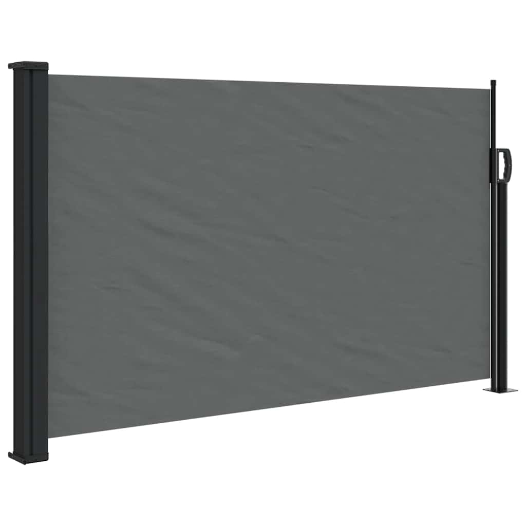 Vidaxx udtrækbart sidefortelt antracit 120x600 cm
