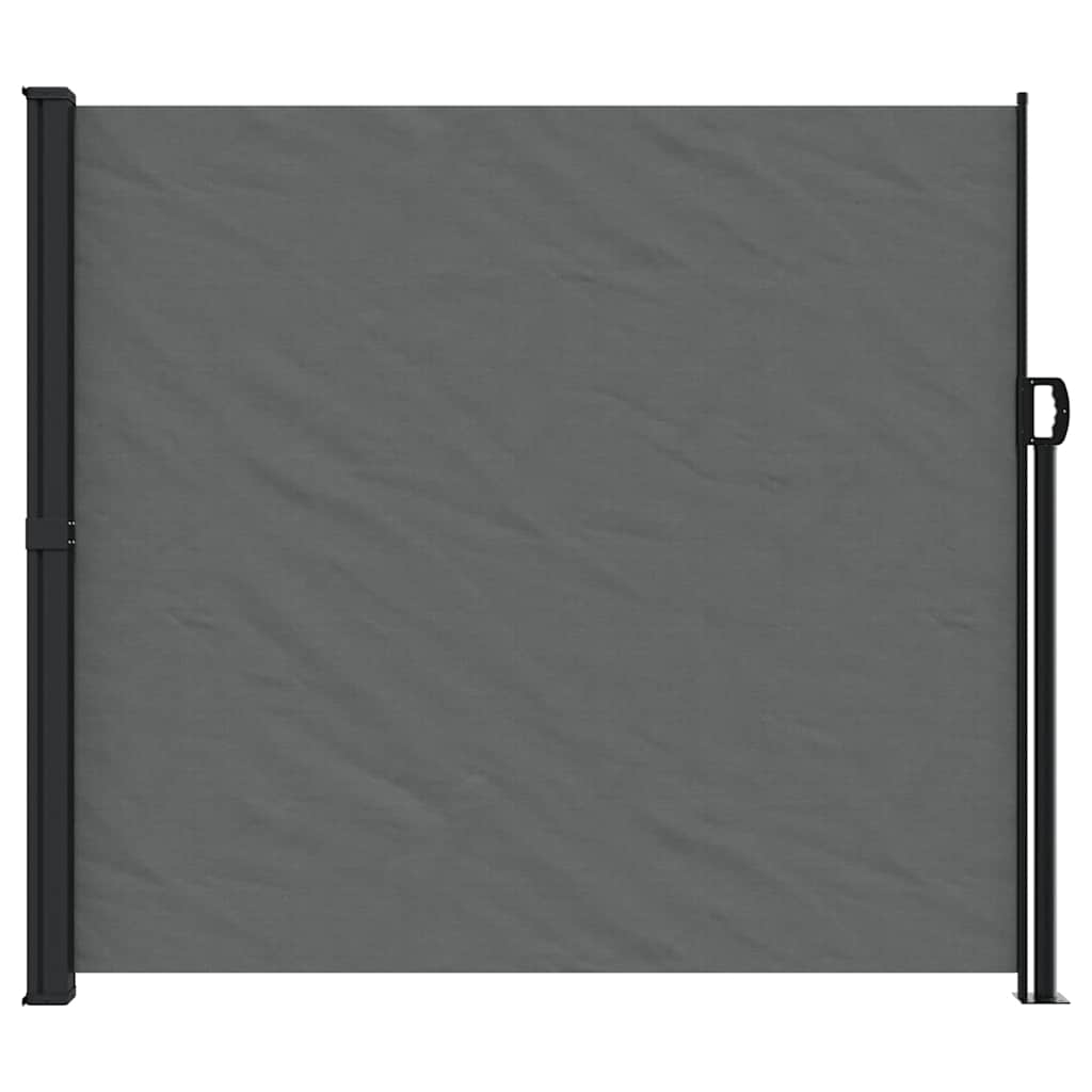 Vidaxx udtrækbar vindskærm 180x600 cm antracit