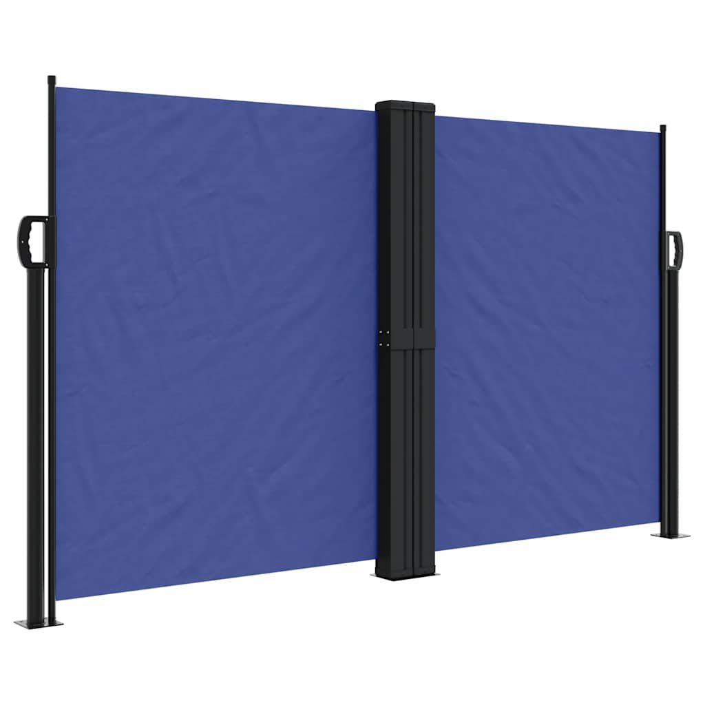 Vidaxx udtrækbar vindskærm 140x600 cm blå