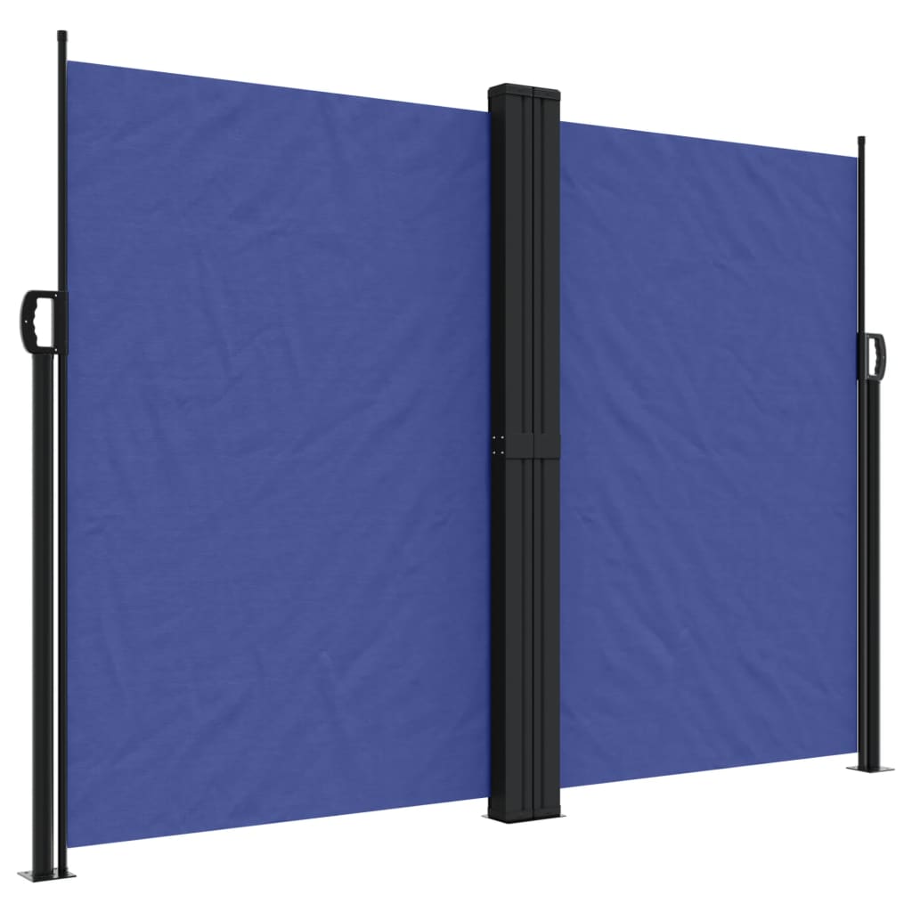 Vidaxx udtrækbar vindskærm 180x600 cm blå