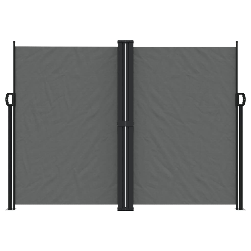 Vidaxx udtrækbar haveskærm 180x1200 cm antracit
