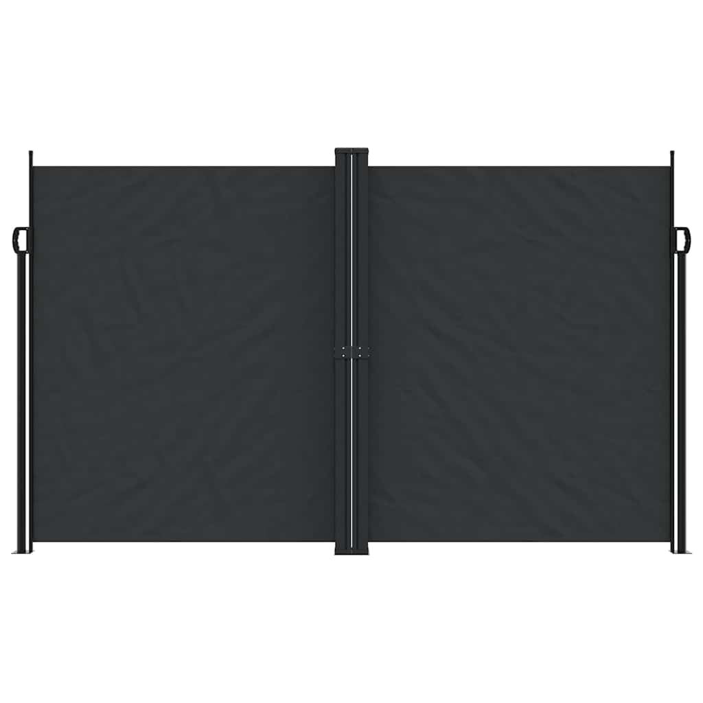 Vidaxx udtrækbar haveskærm 200x1200 cm sort