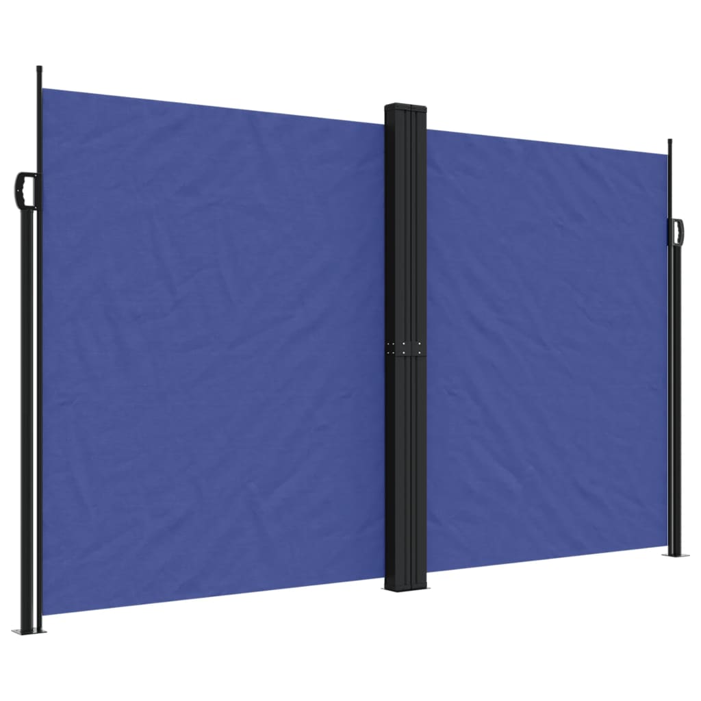 Vidaxx udtrækbar haveskærm 200x1200 cm blå