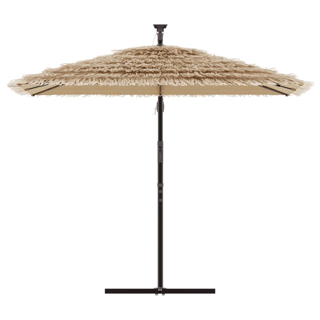 Vidaxx parasol med stålstang 290x290x238 cm brun
