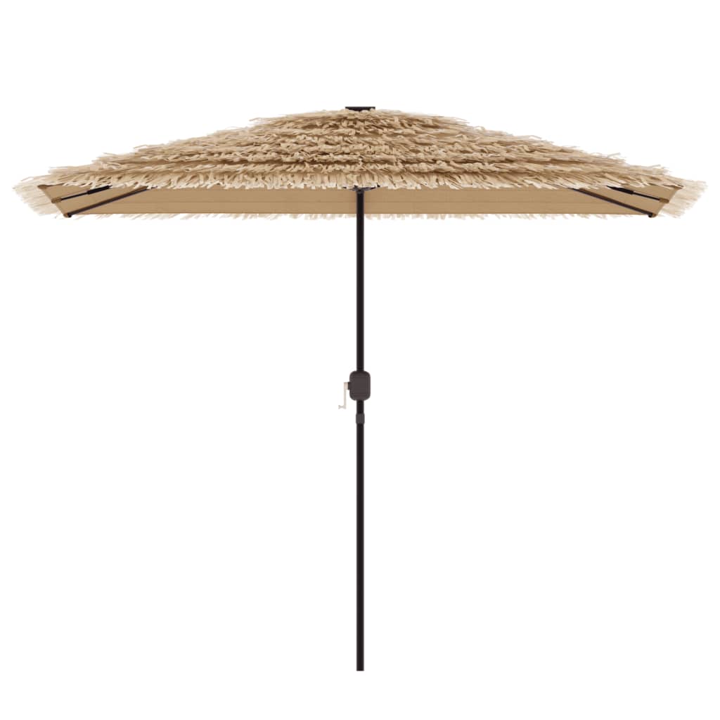 Vidaxx parasol med stålstang 300x200x250 cm brun