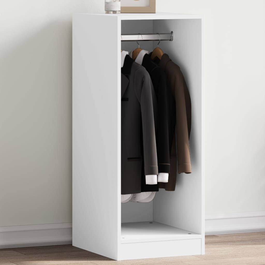 VidaXL garderobe 48x41x102 cm konstrueret træ hvid