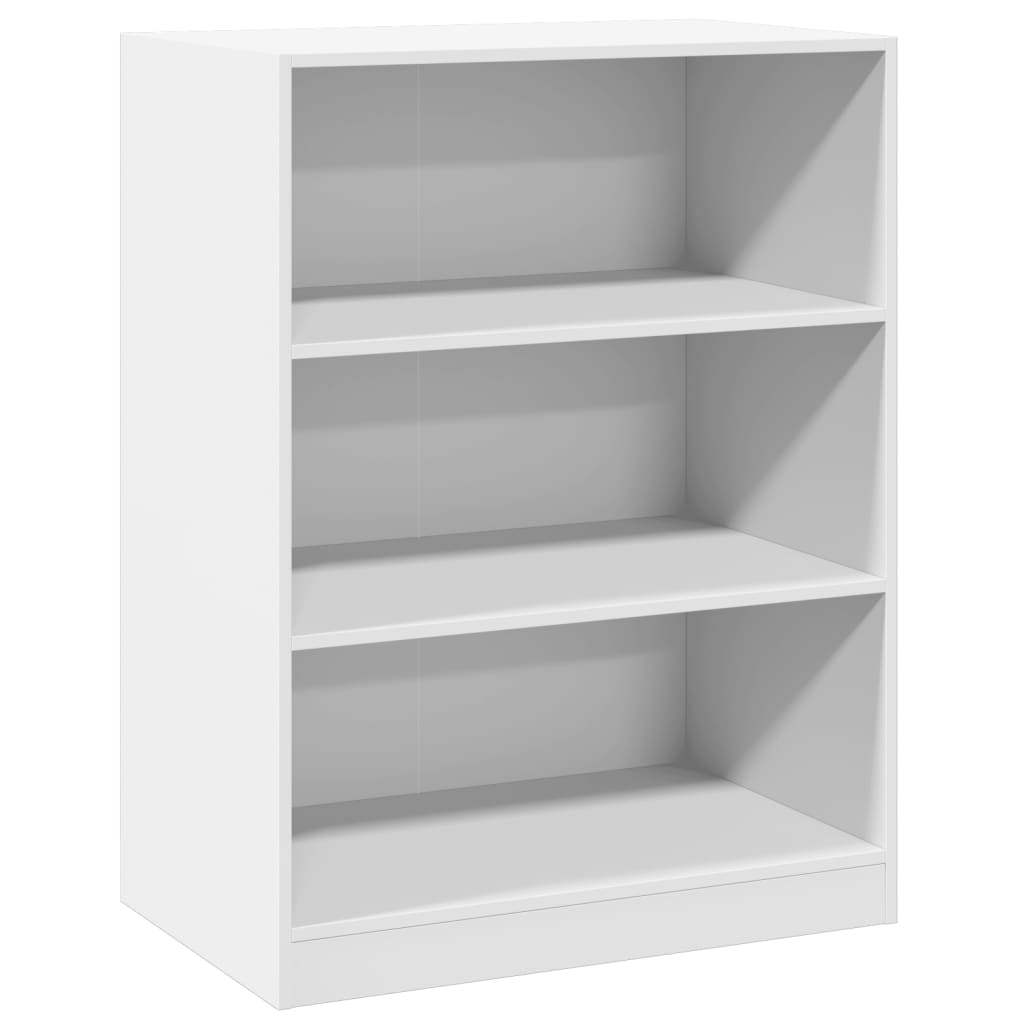 VidaXL Garderobeskab 77x48x102 cm hvid konstrueret træ