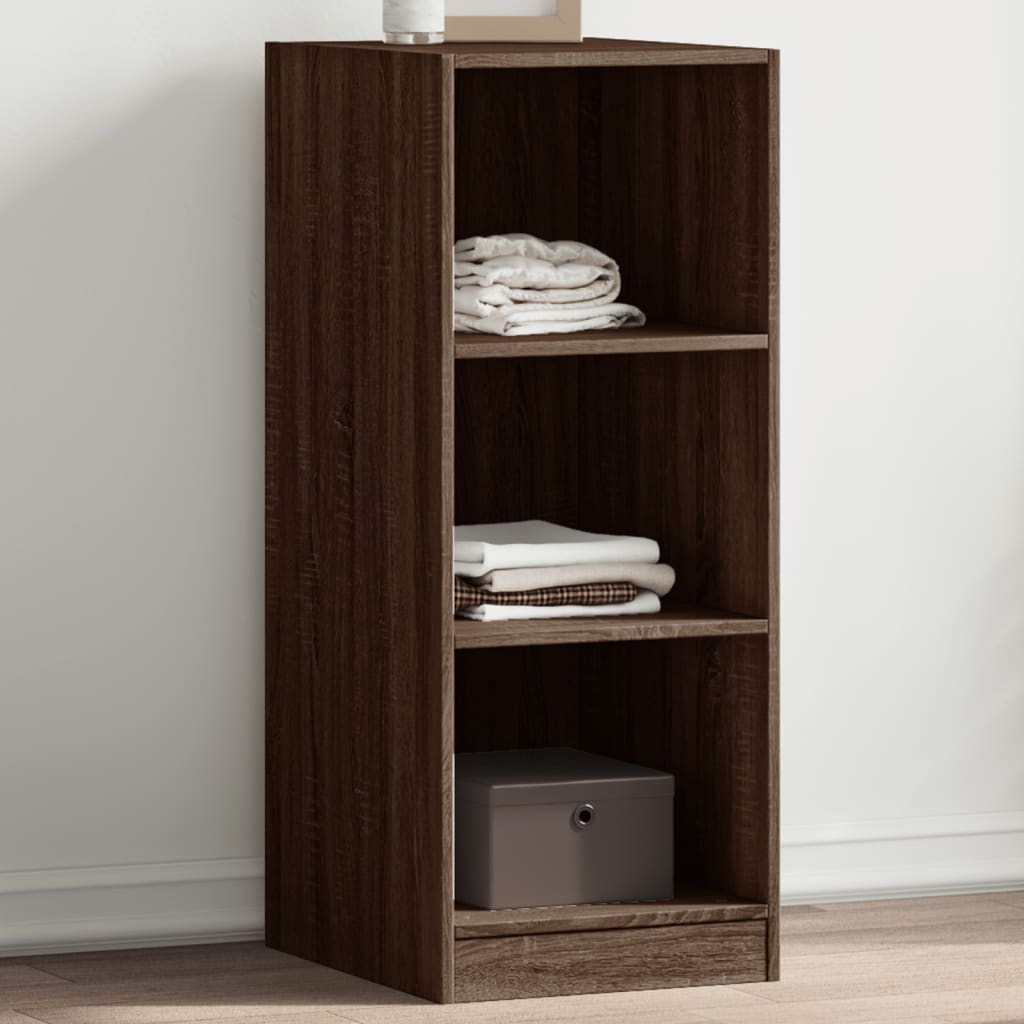 Vidaxx garderobeskab 48x41x102 cm konstrueret træ brun eg