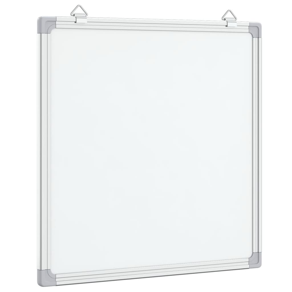 Vidaxx whiteboard magnetisk 60x60x1,7 cm aluminium