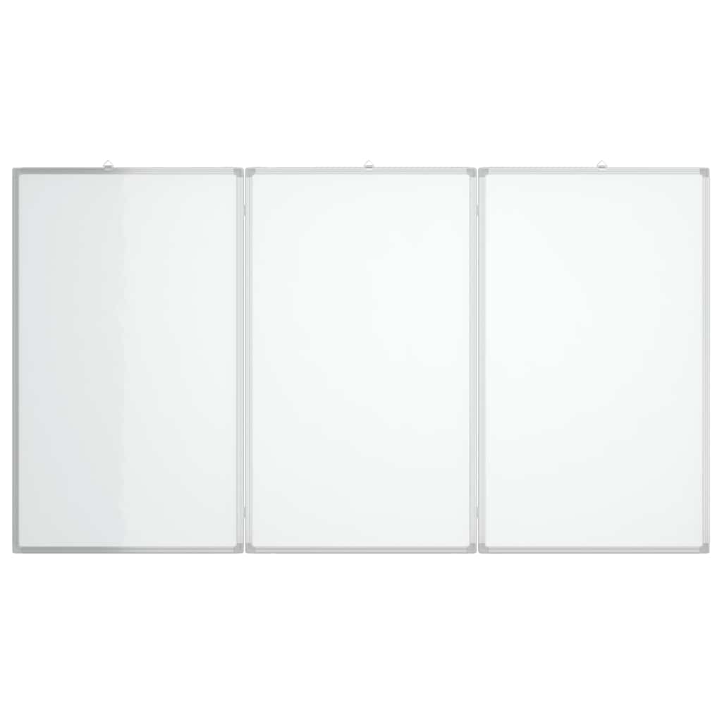 Vidaxx magnetisk folde whiteboard 120x80x1,7 cm aluminium